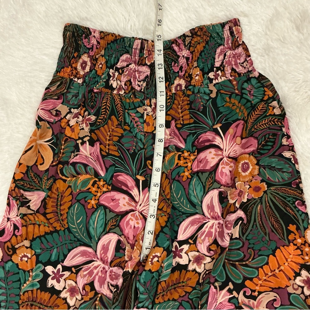Vince Camuto | Floral Wide Leg Challis Pants size Small NWT - Picture 10 of 12